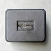 Vinregem 925 Sterling Silver 3EX VVS1 D Color Emerald Cut 4*6 MM 0.8CT Real Moissanite Diamonds Women Ring Wedding Party Fine Jewelry Gifts