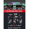 Anti-scratch Car Interior Center Console Media Dashboard Navigation TPU Protector Film For BYD HAN  2024 Accessories