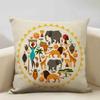 Ethnic Tribe Decorative Throw Pillow Case African Pattern Cushion Cover Home Sofa Decor Pillowcase Universal in All Seasons