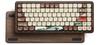 Womier WD75 V2 Wooden Japanese Layout Keyboard, QMK/VIA Compatible, 2.4GHz, Mechanical, Wireless, Tenkeyless, 75%