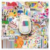 50 Painting Tools Graffiti Stickers Personalized Creative Fresh Decoration Mobile Phone Suitcase Stationery Stickers