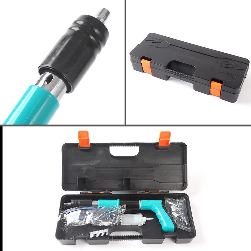 Green Silent Mini Ceiling Nail Gun Tool