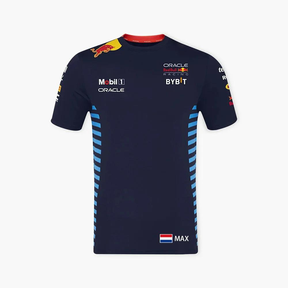 Red Bull Racing Men's T-shirt 2025 New Sports Leisure Women's 3D Printed T-shirt Summer Quick-drying Breathable Brand Clothing