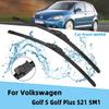 Front Wiper Accessorie Double Rubber Car Wipers for Volkswagen Golf 5 Golf Plus 521 5M1 2003-2014 Wipers Brushes New Upgraded