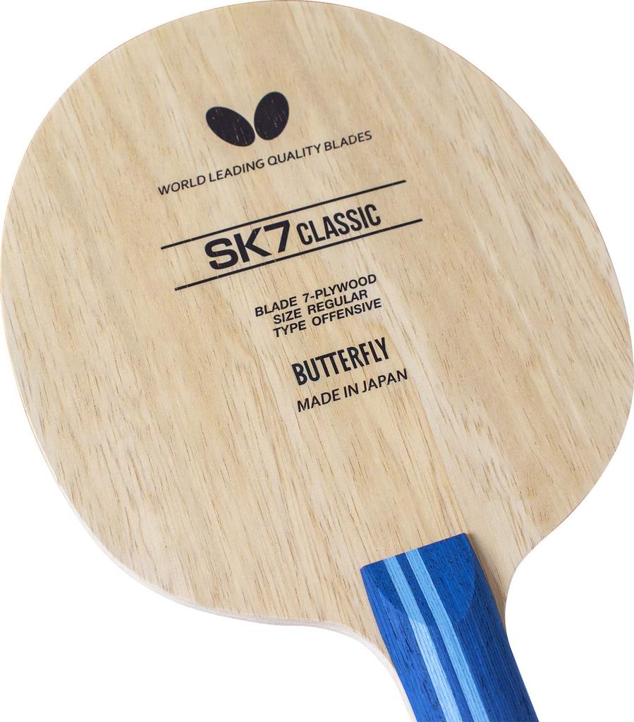 Butterfly SK7 Table Tennis Shakehand 36881 Classic-FL Racket, Flare, Offensive,