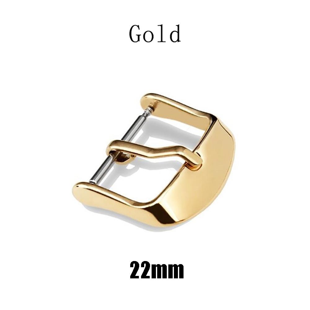 18 20 22mm Replaceable Solid Watch Strap Clasp Watchband Buckle Stainless Steel Watch Accessories