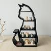 Scene Decoration Cat Mini Display Shelf Desktop Organizer Figurine Storage Rack  Dollhouses