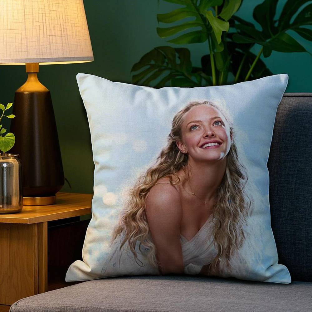 Povlak na polštář z filmu Pohovka Obývací pokoj Ložnice Oboustranný tisk M-Mamma Mia Čtvercový polštář Polštář na zdřímnutí