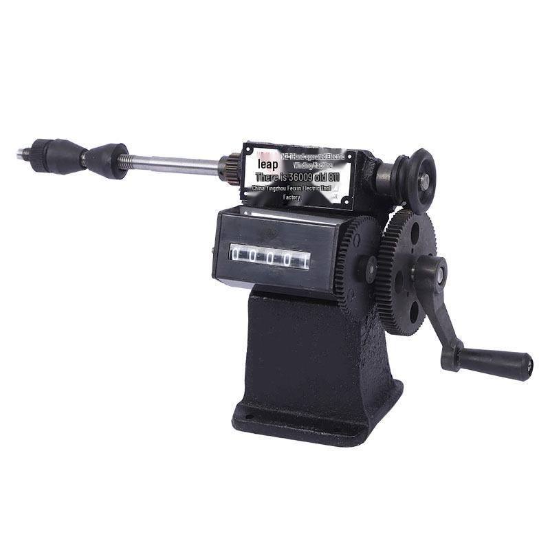 Nawijarka do cewek Leap NZ-1 z korbą ręczną: Precyzyjny licznik zwojów cewki