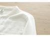 Women's Stand Collar Pure Cotton Shirt - Loose Double Layer Cotton Gauze