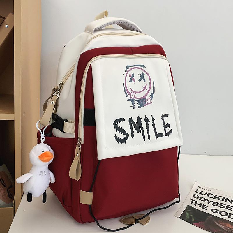 School Bag Children, Primary School Students, Girls, Contrasting Colors, Junior High School Students, College Students, Backpacks,s