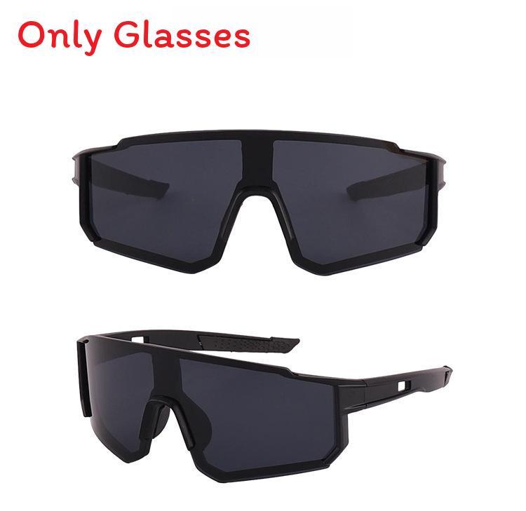 Sport Sunglasses Uv380 Polarized Full Frame For Outdoor Cycling And Driving