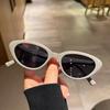Fashion Sunglasses Unique Oval Sun Glasses Women Goggle Shades Mirror Colorful Y2K Vintage Korean Fashion Trend Jewelry