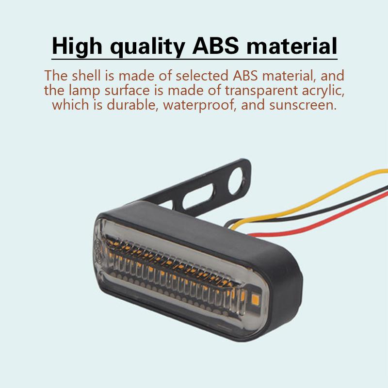 12V Running Turn Signal Light Nis Electric Car Conversion M+ M1 Scooter Accessories Led Turn Signal Light