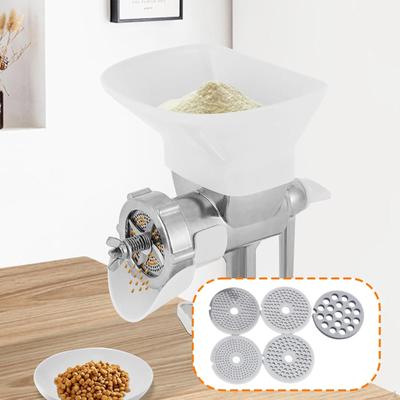Manual Bird Food Kibble Machine Mill with and Table Clamp, Parrot Granulator for Indoor,