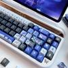 137 Keys Genshin Impact Kyryll Chudomirovich Flins Keys Anime Keycaps PBT Cherry Mechanical Keyboard Made68 Mad68 Wooting 60