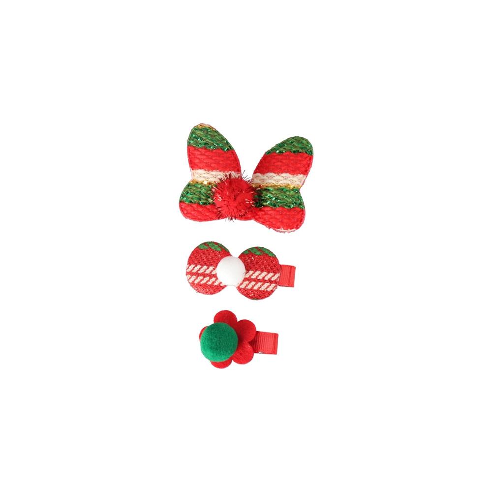 Supplies Children Girls Hair Accessories Christmas Tree Barrette Christmas Hair Clip Cute Headwear