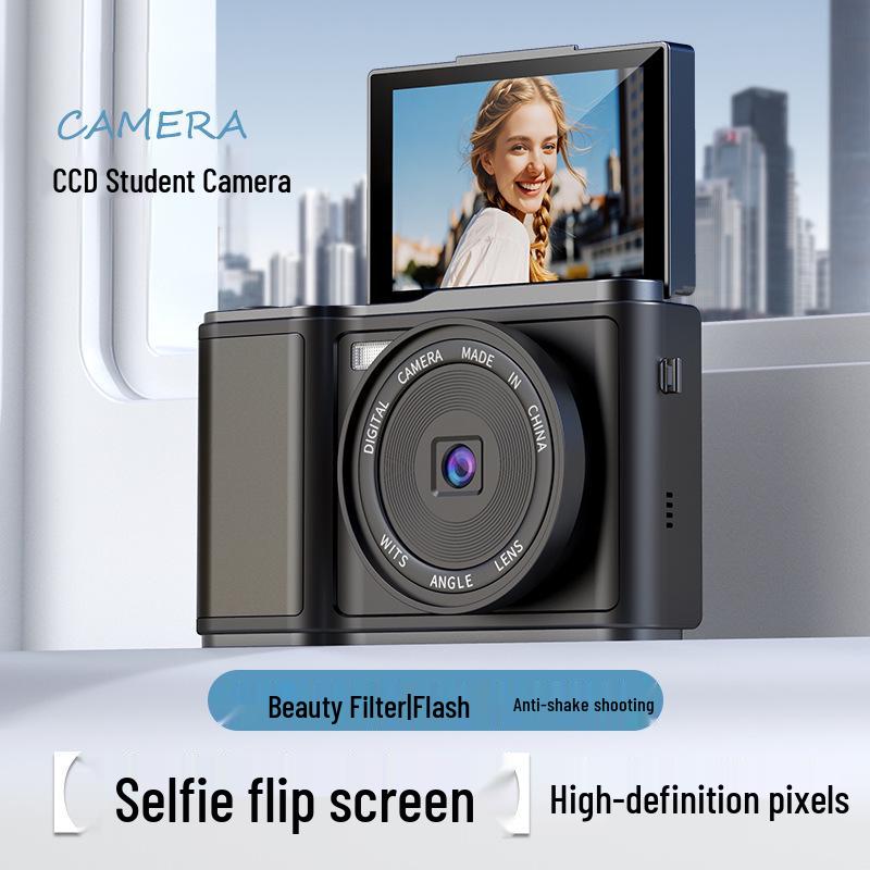 Entry-Level Digital Camera with Flip-Screen for Selfies - Ideal for Students (Consult before buying international products)
