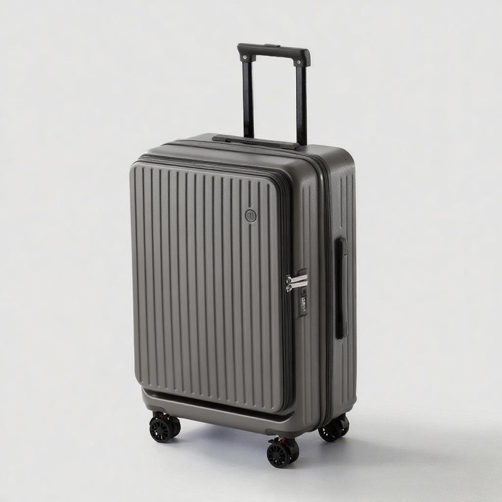 2025 Deep Storage Side-Opening Suitcase: 20-inch Carry-on & 28-inch Large Capacity for Men and Women