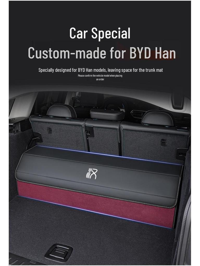 BYD Trunk Storage Box for Tang DMI, Han EV, Song PLUS, Yuan PRO, Qin, Dolphin, and Seal Models
