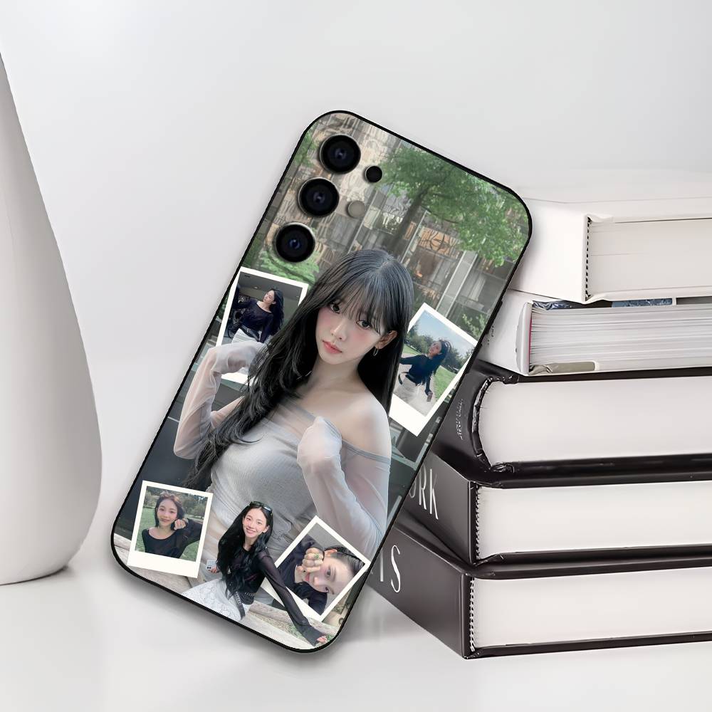 K-Karina A-AespaS Handyhülle Für Samsung S25,S24,S21,S22,S23,S30,Ultra,S20,Plus,Weiche Silikon Schwarze Hülle