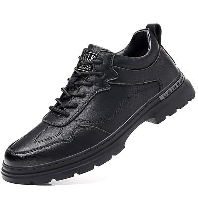 Fashion Spring Autumn Cow Leather Sneakers for Men Designer Soft-soled Men's Board Shoes Fashion Winter Warm Sports Zapatos De Hombre