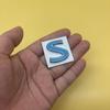 Metal S Logo, Rear Trunk Emblem Badge Car Sticker for IPL Q50 Q50S Q50L G37 Q30 Q70 G25 QX70 FX35 FX37