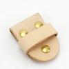 Deepeel Men's Belt Connection Leather Belts Pin Buckle Head Connect Loops Solid Brass Rivet Clasp DIY Leathers Craft Accessories