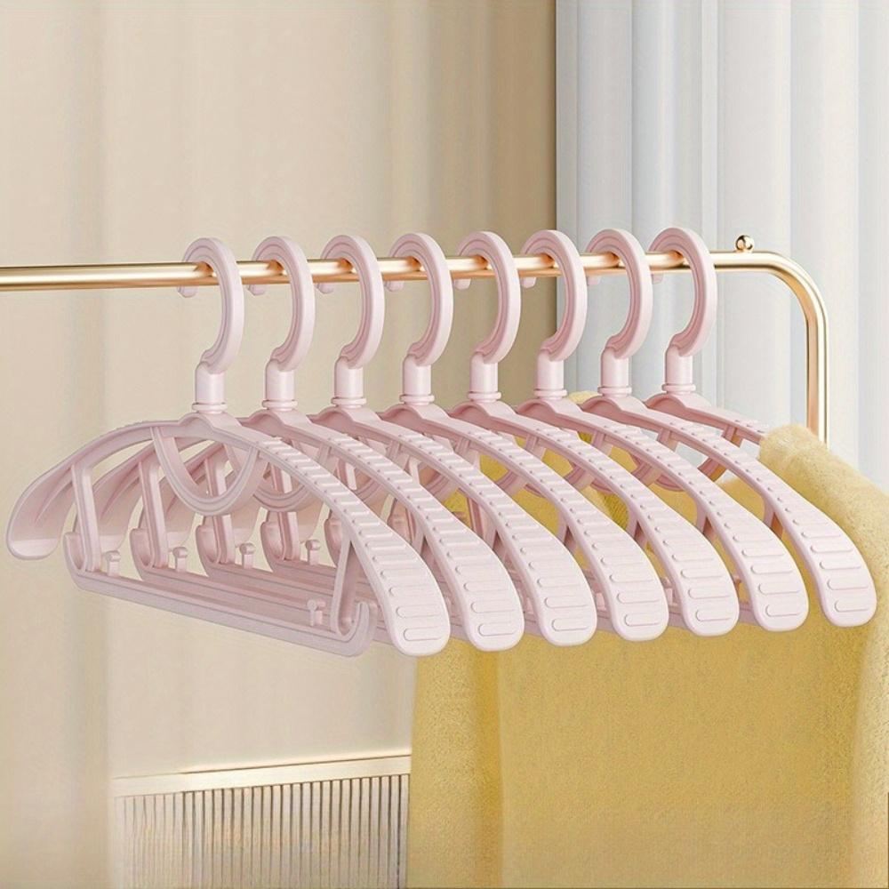 15/30pcs Space Saving Hangers Slim Design, Wide Shoulder Non-Slip for Shirts Dresses, Closet Organizer Set To Maximize Space