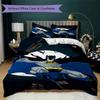 Dark Knight Gotham Bedding 1 Duvet Cover 2 Pillowcase Without Core Without Core Soft And Comfortable Duvet Cover And Pillowcase