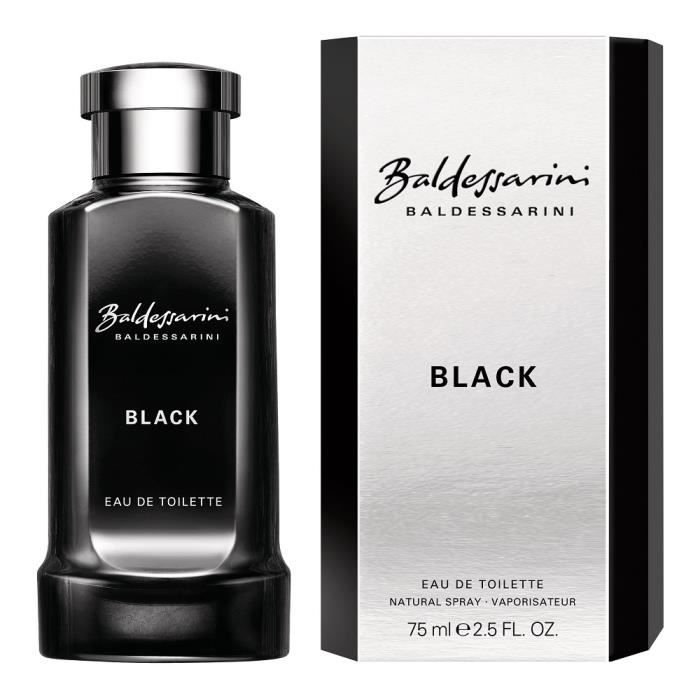 Eau de Toilette - Baldessarini - Black - 75ml - Oriental - Ambré - Gourmand