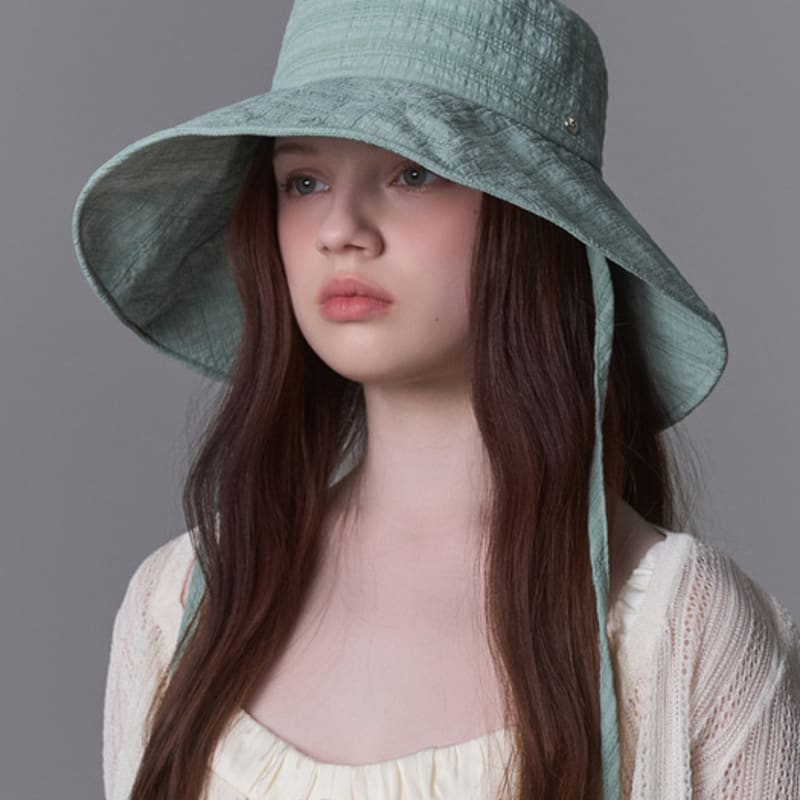 WHITE SANDS Check Waffel Luftig Schlapphut Messina (5 Farben)