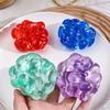 Elastic Transparent Crunchy Squeeze Toy Super Soft Pearls Squeeze Toy  Children