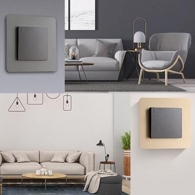 New Buckle Type Dustproof Anti-Dirty Outlet Wall Sticker  Decor Switch Protective Cover Decoration Cover