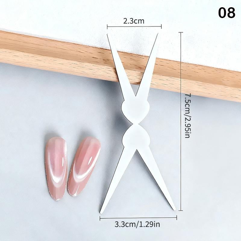 

Circular Cat Eye Nail Magnet Strong Nail Art Magnetic Gel Polish With Guide Tool Diy Magnetic Nail Helper Manicure Design N8