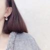 Open Teardrop Hollow Frame Full Micro Pave Zircon Surround Round High Luster Pearl Silver Dangle Hook Earrings Banquet Ladies Accessories