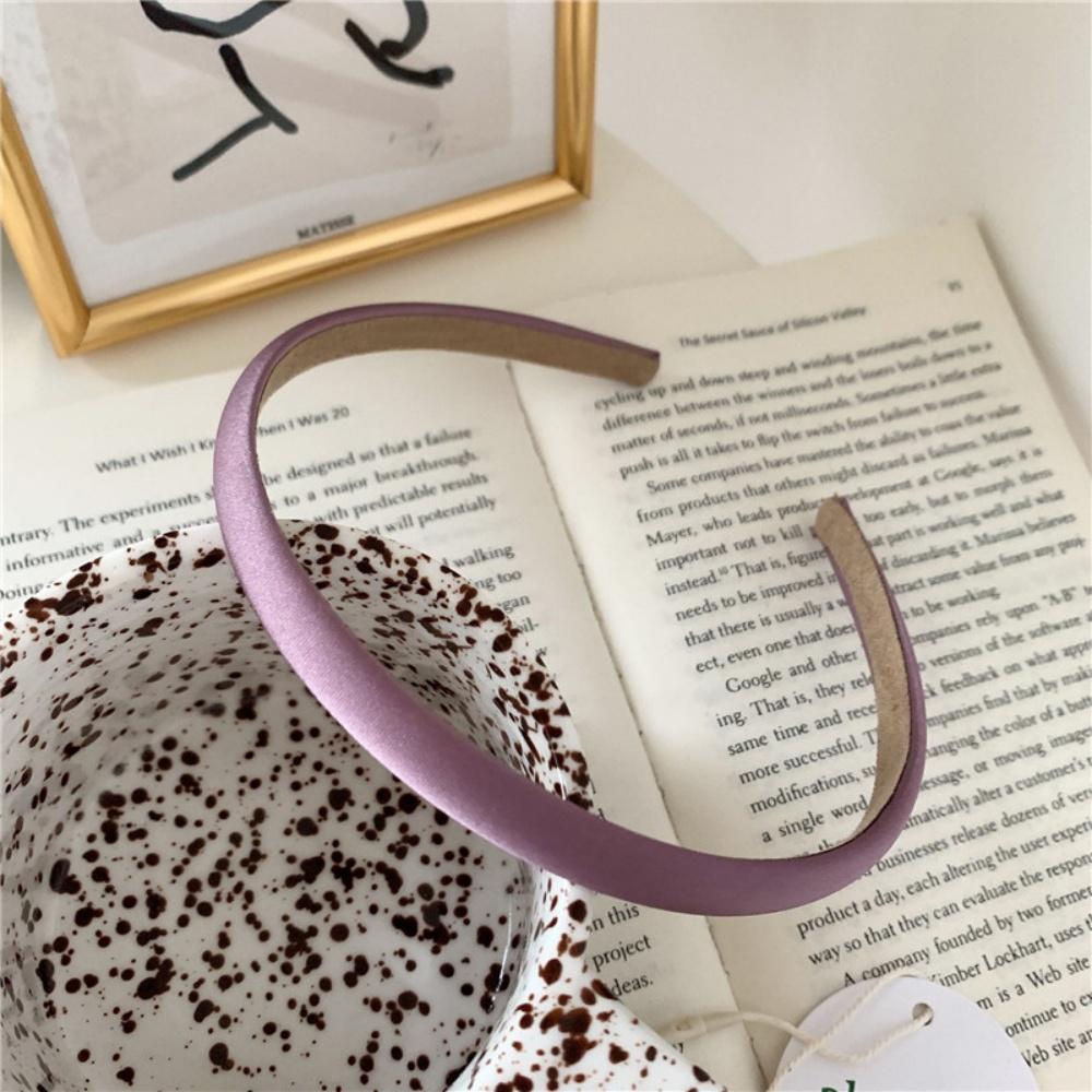 Solid Color Elegant Hairbands For Women Girls Hair Bands Elastic Wash Face Headbands Fashion Hair Hoops Bezel Accessories