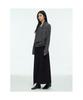 Anggae Big Cowl Tie Pullover Gray
