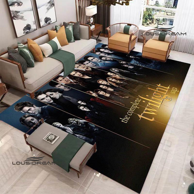 The Twilight Saga printed carpet Living room bedroom non-slip carpets Yoga mat Outdoor carpet kawaii rug birthday gift