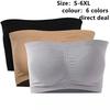 Damen Tube Top Trägerloser Bandeau-BH Unterwäsche Damen Bralette Nahtlose trägerlose Tops Hohl umwickelte Brust-BHs