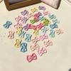 Little Girl Dopamine Bow Hair Clip Children's Cute BB Clip Baby Side Clip Girl Back of Head Broken Hair Hairpin