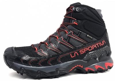 Hiking Shoes Ultra Raptor II Mid GTX Black/goji