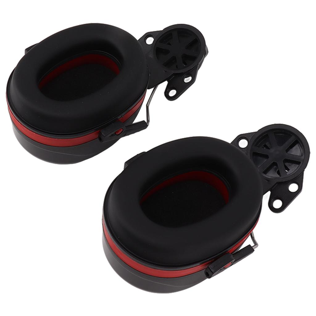 Hard Hat Earmuffs Noise Blocking Hearing     Helmet Ear Muffs for Construction Site Workers