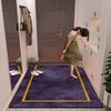Modern Customizable Flannel Carpet Living Room Home Decoration Luxury Nordic Home Mat Bedside Washable Bedroom Mat Non-slip