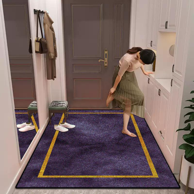 Modern Customizable Flannel Carpet Living Room Home Decoration Luxury Nordic Home Mat Bedside Washable Bedroom Mat Non-slip