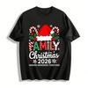 Family Christmas 2026 Making Memories Together Matching Tees Pure Cotton T-shirt