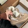 Stivali da neve Mel da donna Nuovi invernali Pelliccia Integrata Pile Ispessito Allacciatura Stivaletti Corti Scarpe Calde in Cotone Henan Sangpo