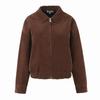 European and American Style, New Women's Clothing, Fashionable, Casual, Maillard Corduroy Jacket