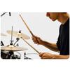 1Pair Walnut Wood Drum Stick Nonslip Grip Practical Drumstick Nonslip Light weight Drumsticks for Comfortable Playing
