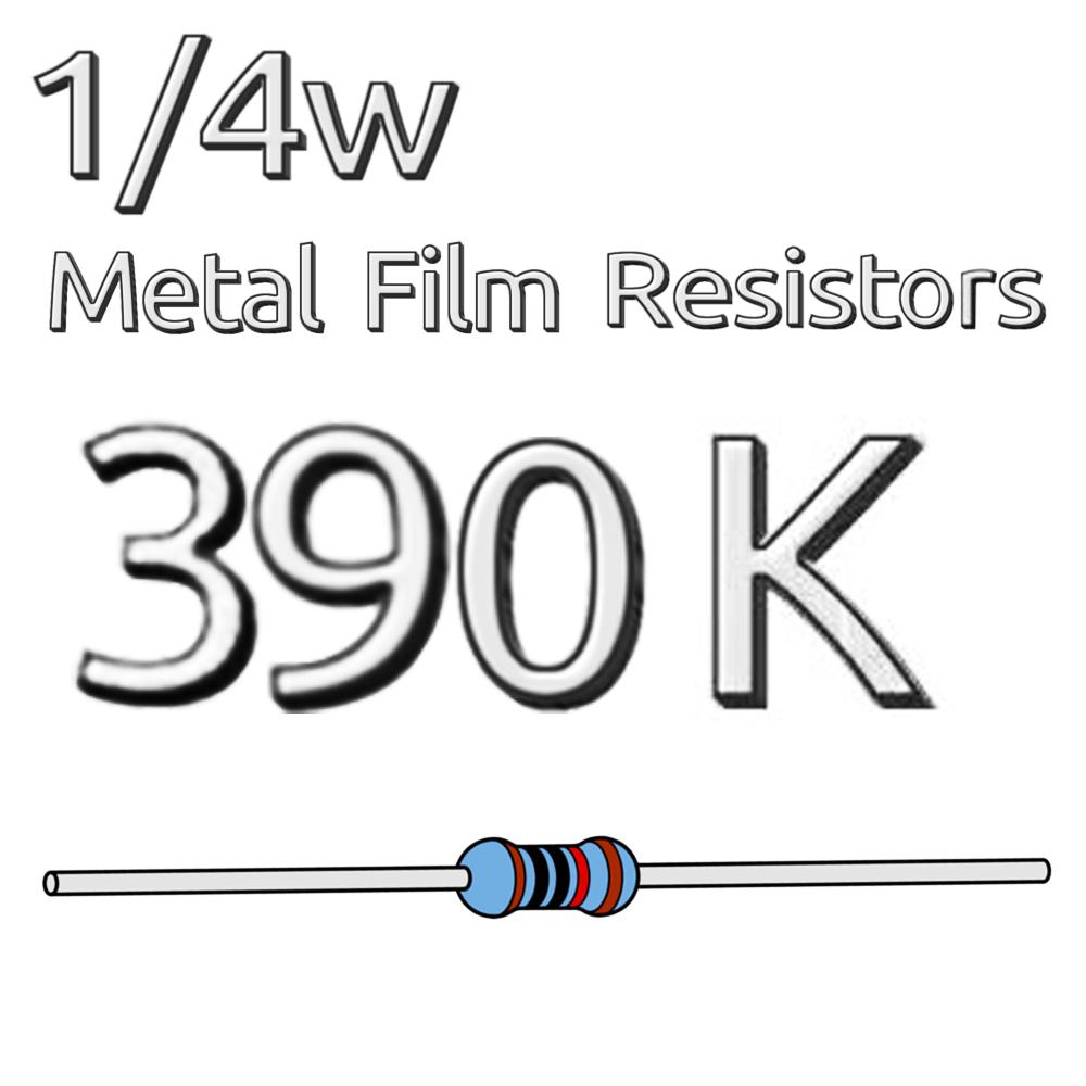 200 bucăți 1/4W .25 wați 1% rezistență cu peliculă metalică 68K 75K 82K 91K 100K 110K 120K 150K 180K 200K 220K 240K 270K 300K 300K 300K 300K 300K 300K 300K 300K